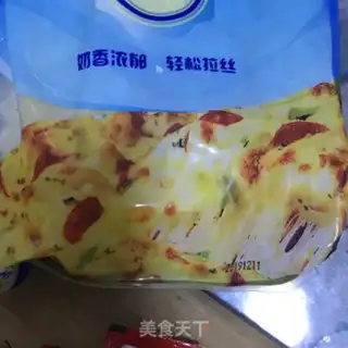 Make Banana toast pizza step 1