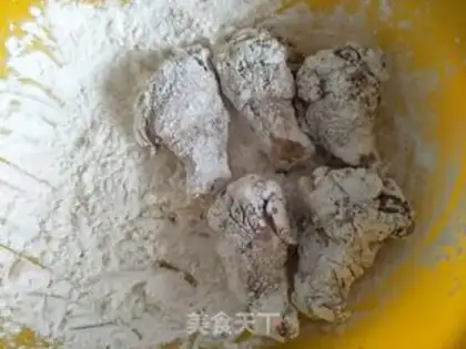 Make Dried chicken wings step 5