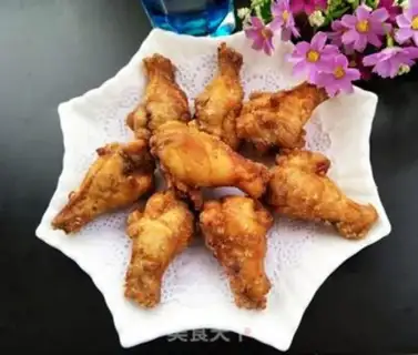 Make Dried chicken wings step 7