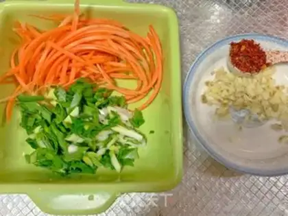 Make Spicy tofu step 3