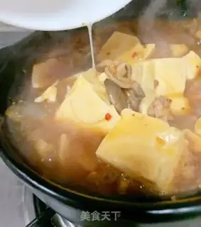 Make Spicy tofu step 7