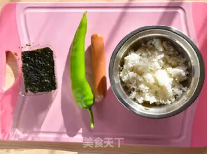 Make Sausage moss fried rice step 0