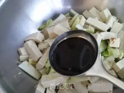 Make Cabbage tofu step 4