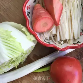 Make Porridge for the meat and tomatoes step 2