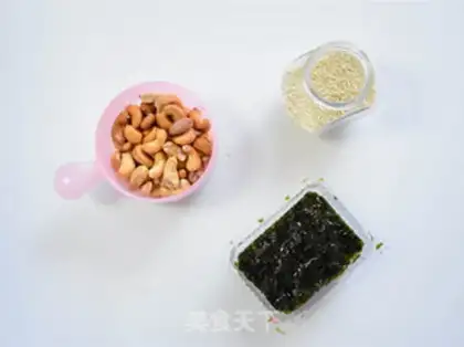 Make Chiffon cashew moss step 0