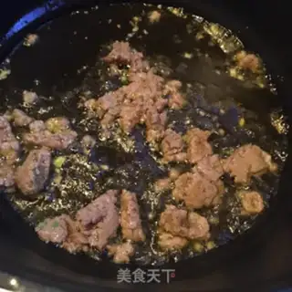 Make Porridge for the meat and tomatoes step 4