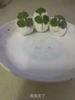 Make Flowered tea eggs step 3