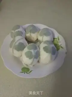 Make Flowered tea eggs step 4