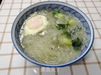 Make A cabbage egg fan step 5