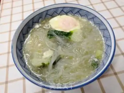 Make A cabbage egg fan step 7