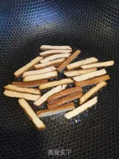 Make Cream fried beans step 2