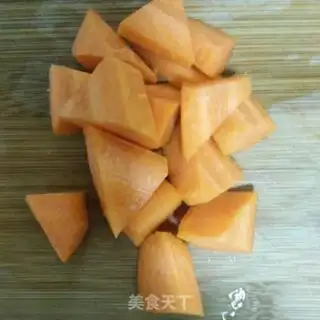 Make Carrot porridge step 0