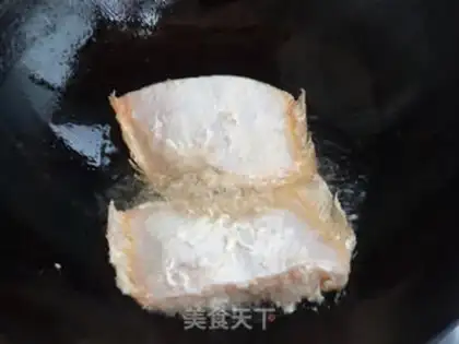 Make Red burning halibut step 7