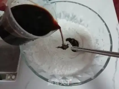 Make Red sugar rice cake step 2