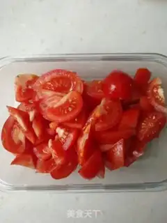 Make Tomato mushroom noodles step 1