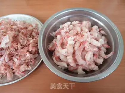 Make Shrimp beads step 1