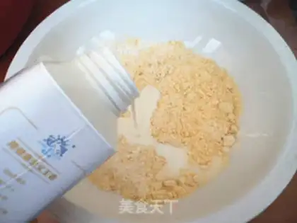 Make Yogurt corn noodles step 1