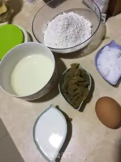 Make raisin marfin step 0