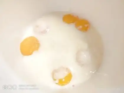 Make The yogurt flower step 0