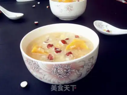 Make ♪ ♪ The sweet sweet potatoes and rice ♪ step 9