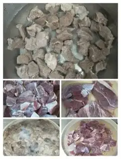 Make Red beef step 0