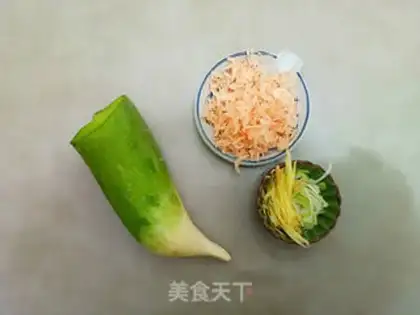 Make Shrimp radish soup step 0