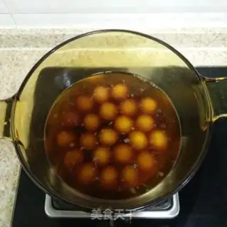 Make Red sugar and soup step 2