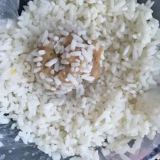 Make Pearl rice balls step 5