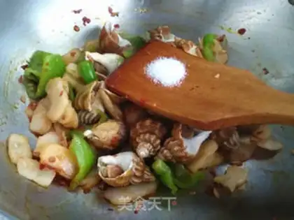 Make Hot snails step 8