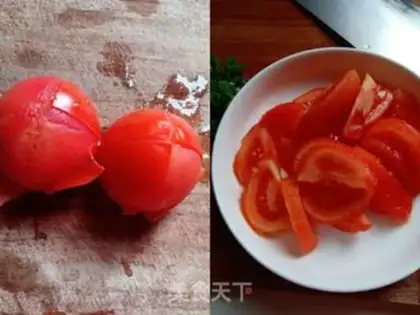 Make Tomato egg noodles step 3