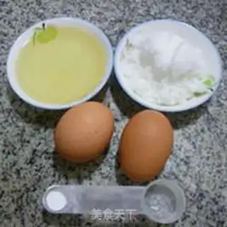 Make Egg milk waffles step 2
