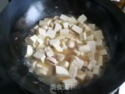Make Mushroom tofu step 4