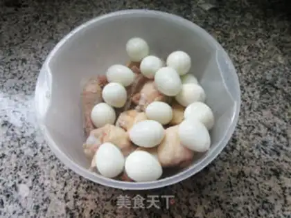 Make Bad quail egg wings step 5