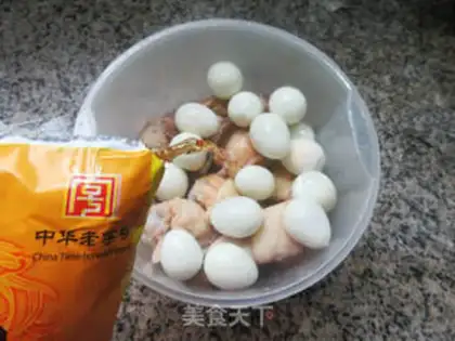 Make Bad quail egg wings step 6