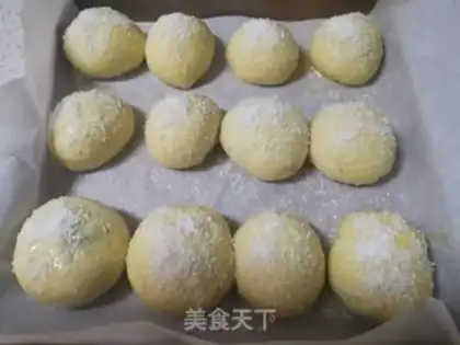 Make Coconut black sesame bread step 10