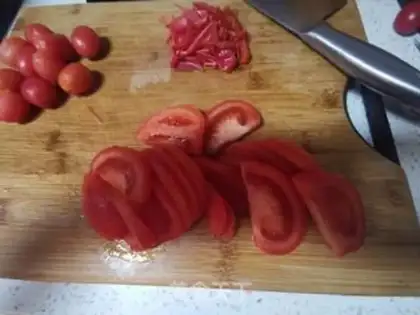 Make Tomato lobster step 5