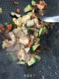 Make Shrimp rice step 12