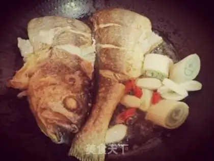 Make Yellow fish tofu step 3