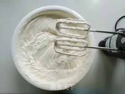 Make The durian cake step 9