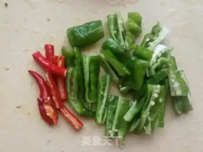 Make Paprika for sea cucumber step 3