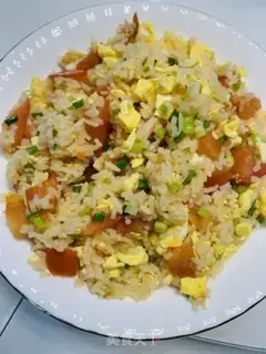 Make Tomato egg fried rice step 6
