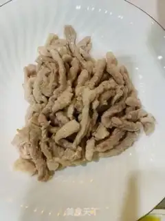 Make Celery-mixed meat step 2
