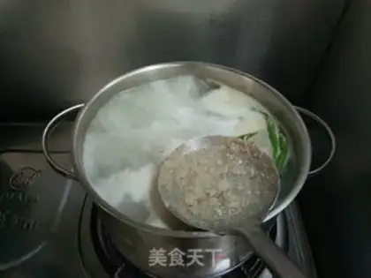 Make Rose milk pig hoof step 3