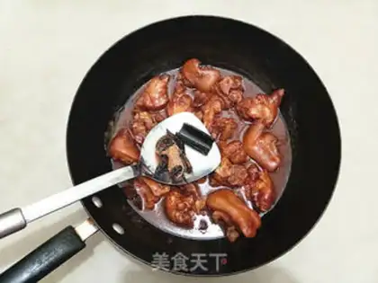 Make Rose milk pig hoof step 7
