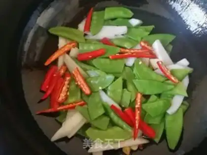 Make The millicorn is made of Dutch beans step 8
