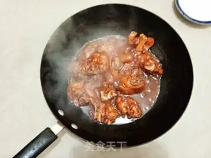 Make Rose milk pig hoof step 8
