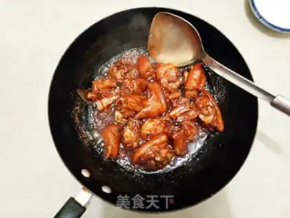 Make Rose milk pig hoof step 9