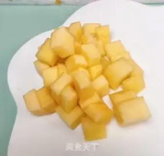 Make Pumpkin porridge step 1