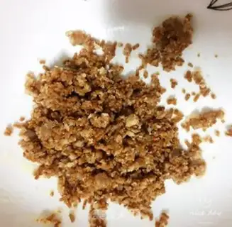 Make Black sesame sugar pie step 4