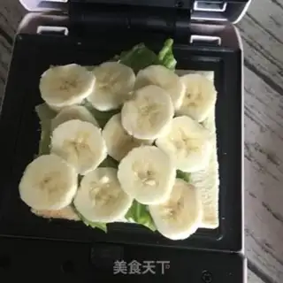 Make Banana sandwich step 3